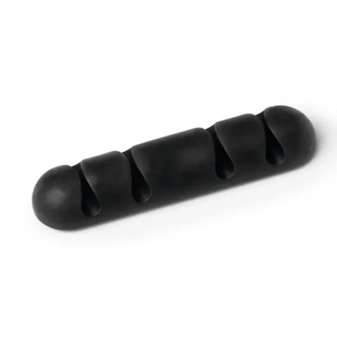 Klips samoprzylepny na 4 kabele Durable CAVOLINE Clip4 grafitowy 2szt. /504037/