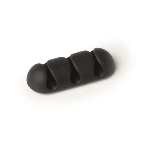 Klips samoprzylepny na 3 kabele Durable CAVOLINE Clip3 grafitowy 2szt. /503937/