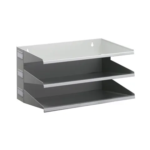 Sorter do dokumentów 3 półki DURABLE szary /3359-10/