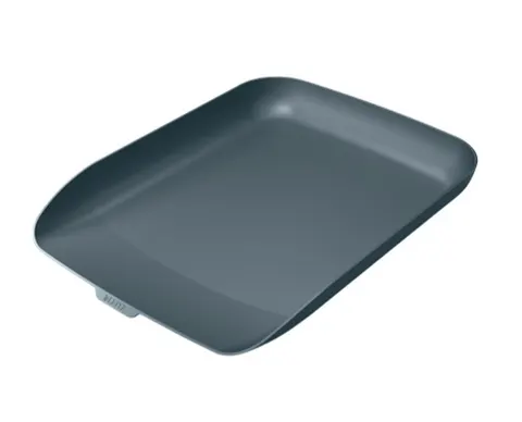 Półka na dokumenty z 1 szufladą 268 x 43 x 358mm LEITZ COSY polistyren kol. szary 53580089