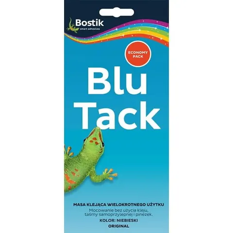 Masa mocująca BLU TACK BOSTIK 90g niebieska 1szt / MASA BLU TACK/90/