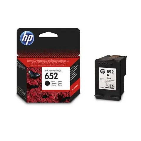 Tusz HP 652 czarny OEM /F6V25AE/