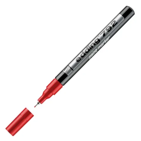 Marker olejowy Edding e-792 0,8mm czerwony