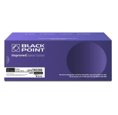 Toner BROTHER TN3280 czarny BLACK POINT /LBPBTN3280/