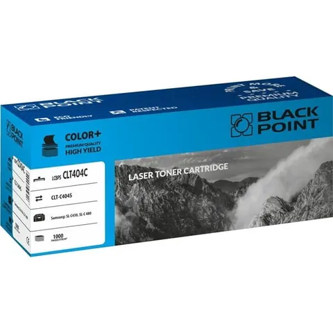 Toner SAMSUNG CLT-C404S cyan BLACK POINT 1000s