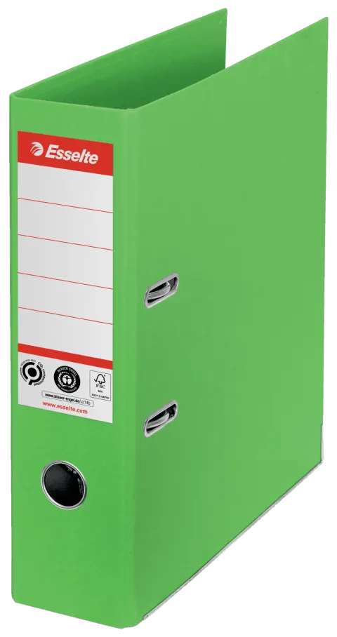 Segregator ESSELTE NO.1 A4/75 z recyklingu zielony /627567/