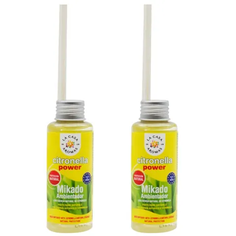 LA CASA DE LOS AROMAS Patyczki o zapachu TRAWY CYTRYNOWEJ, 100 ml zapas