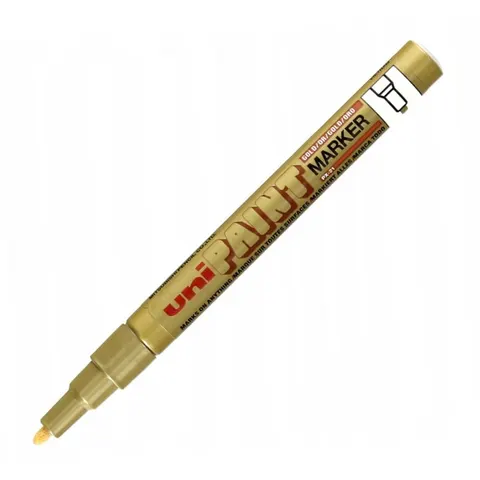 Marker olejowy UNI PX-21 końcówka okrągła 0,8-1,2mm kol. złoty