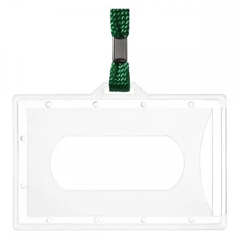 Identyfikator Holder z taśmą zieloną ARGO