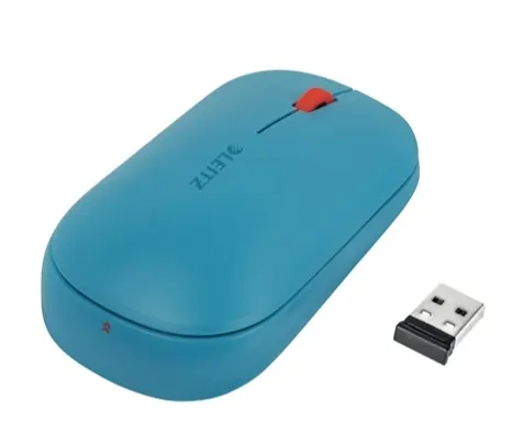 Mysz optyczna bezprzewodowa LEITZ COSY niebieska /65310061/
