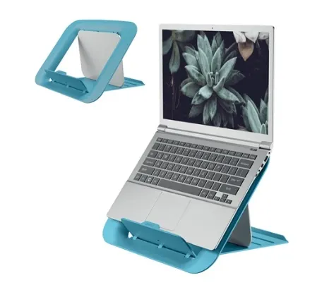 Regulowana podstawka pod laptopa Leitz Ergo Cosy morski niebieski