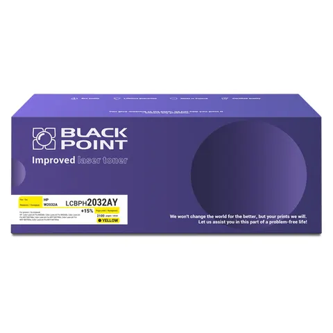Toner HP W2032A BLACK POINT yellow 2100s /LCBPH2032AY/