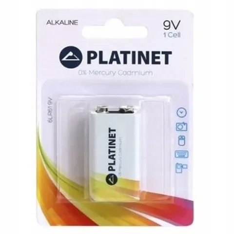 Bateria PLATINET alkaliczna 9V 6LR61 1szt. /3734/