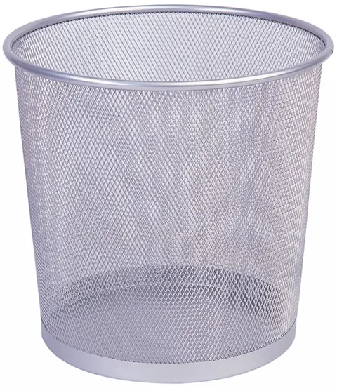 Kosz na śmieci 12l metalowy Q-CONNECT Office Set /KF00850/