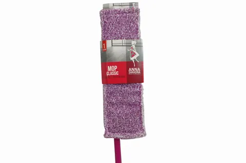Mop płaski z pucerką z mikrofibry Classic Anna Zaradna 40cm