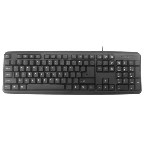 Gembird Klawiatura Standardowa USB Czarna KB-U-103