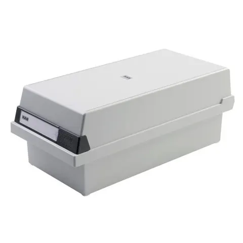 Kartoteka z wiekiem PS A5 HAN szara /HN95511-13/