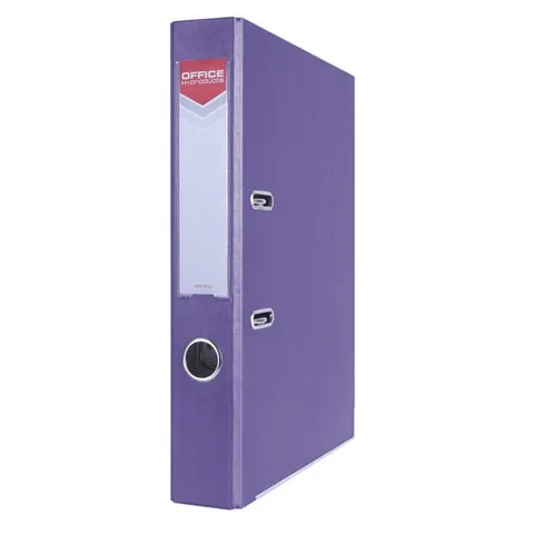 Segregator Officer Office Products okuty A4 PP 55mm fioletowy