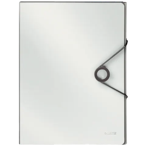 Teczka z gumką PP LEITZ SOLID 30mm biała 45681001