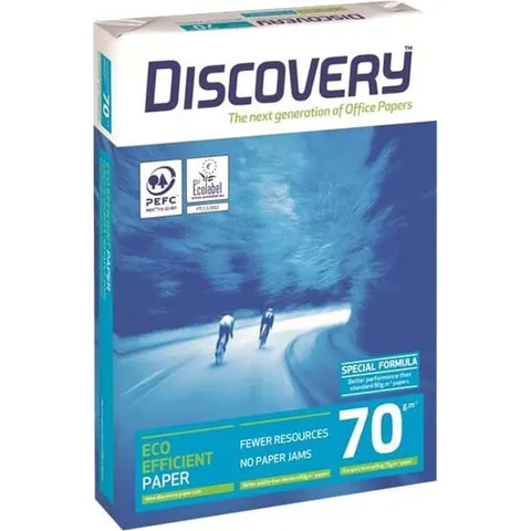 PAPIER KSERO BIAŁY A4/70 KLASA B CIE161 DISCOVERY 500szt.