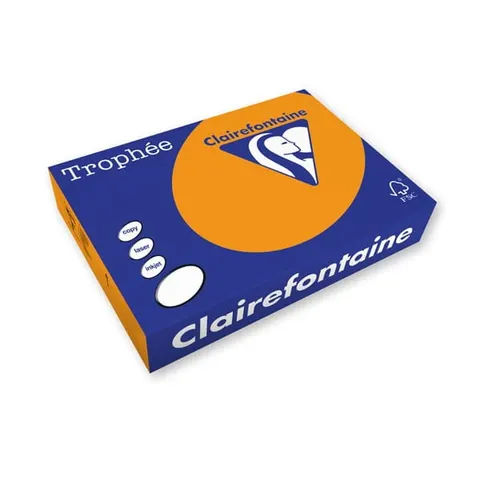 Papier ksero kolor A4/160 Trophee pomarańczowy