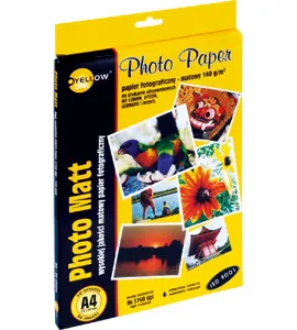 Papier fotograficzny A4 140g 50 ark. 4M140 150-1178 YELLOW ONE matowy