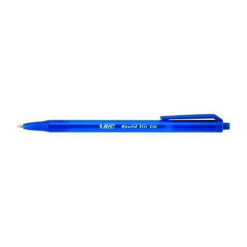 Długopis automatyczny BIC Round STIC CLIC, niebieski, 1 sztuka /926376/