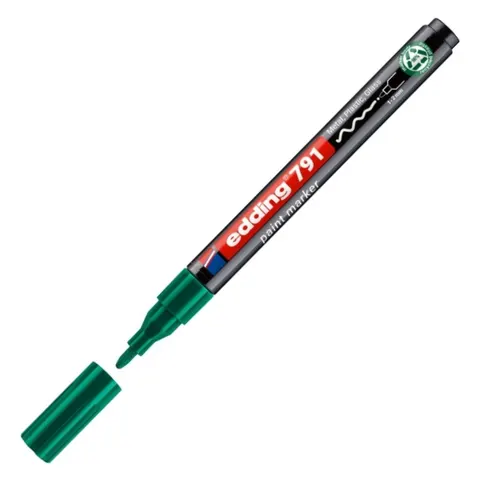 Marker olejowy Edding e-791 1-2mm zielony