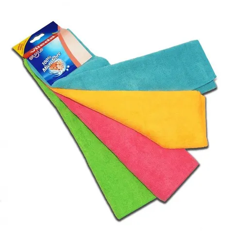 VILEDA Ściereczka Microfibre Colors Extra Large XL, 4 szt.