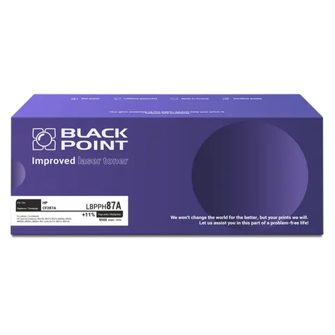 Toner HP CF287A Czarny BLACK POINT