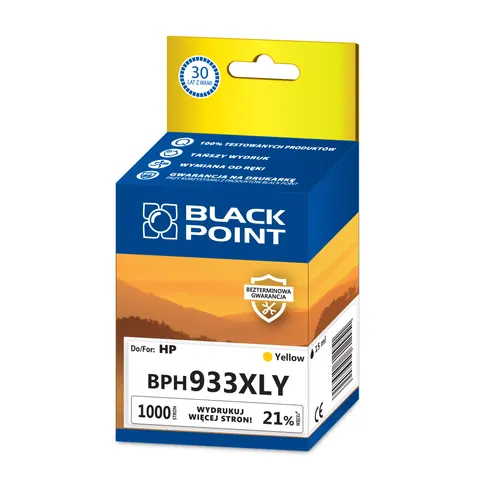 Tusz HP CN056AE 933XL yellow BLACK POINT/BPH933XLY/