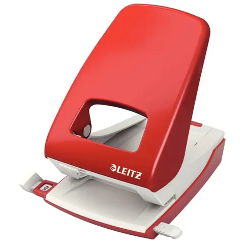 Dziurkacz LEITZ 5138 czerwony 40 kartek