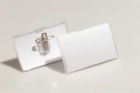 Identyfikator CLICK FOLD 40x75mm z kombi klipem 25 sztuk 8211 19