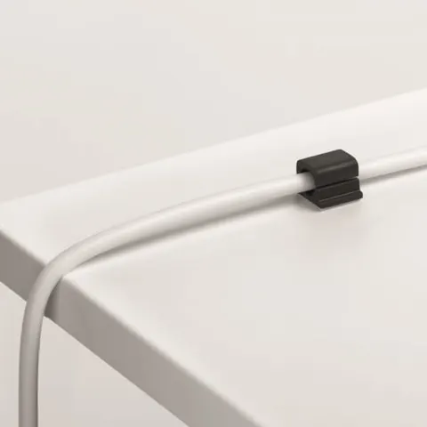 Klips samoprzylepny na 1 kabel CAVOLINE CLIP PRO 1 DURABLE grafitowy 6szt /504237/