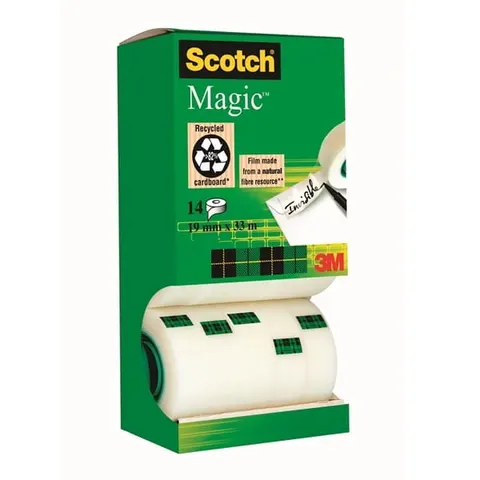Taśma klejąca 19/33 SCOTCH MAGIC matowa 14szt. /3M-XA004839479/