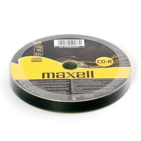 Płyta CD-R 700MB Maxell, 10 szt /MX10S/ !brak u dostawców!