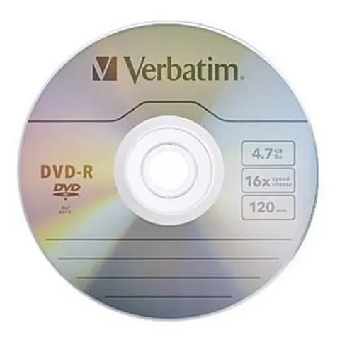 Płyta DVD-R 4 7GB VERBATIM 16x cake szt50 -ver43548-