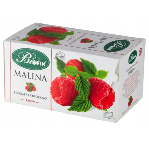 Herbata BIFIX zwykła malina 25szt -g-herbatkaBIFIXcm25t-