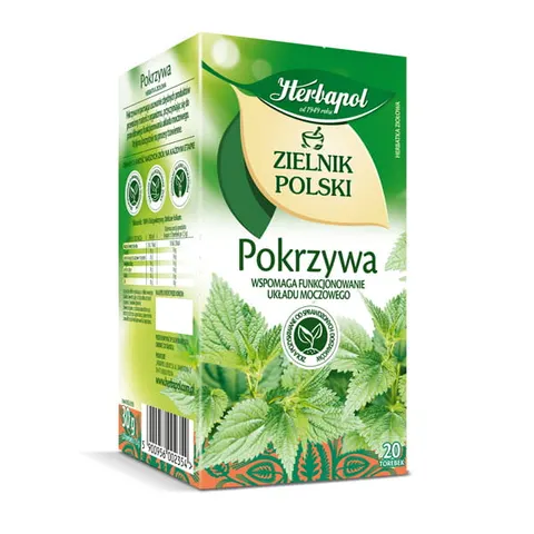 Herbata ziołowa HERBAPOL Zielnik Polski pokrzywa 20szt.