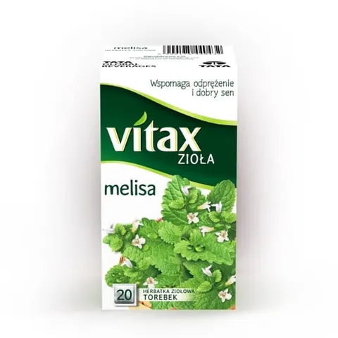 Herbata ziołowa VITAX Melisa 20szt.