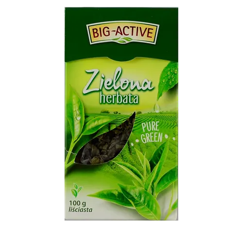 Herbata liściasta zielona BIG-ACTIVE 100g