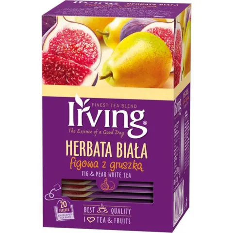 Herbata biała IRVING figowa z gruszką 20 kopertek /970561/