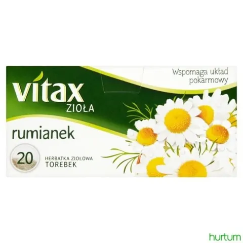 Vitax Rumianek Herbata ziołowa 20tb (2,5g)