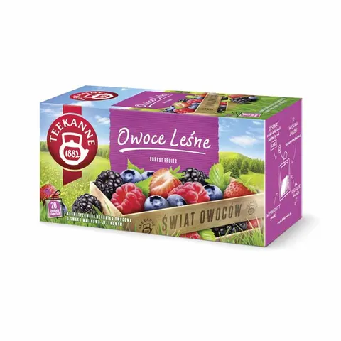 Herbata owocowa kopertowana TEEKANNE FOREST FRUIT owoce leśne 20szt /67575/