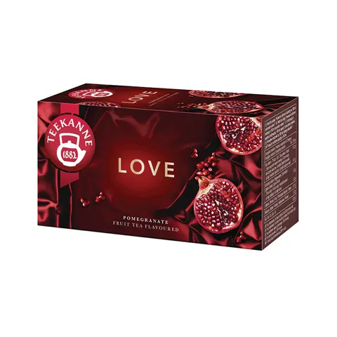 Herbata owocowa kopertowana TEEKANNE LOVE granat 20szt /60631/