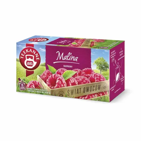Herbata owocowa kopertowana TEEKANNE Raspberry malina 20szt. /30548/