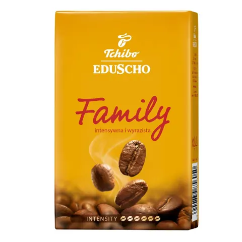 Kawa Eduscho Tchibo Family mielona 250 g
