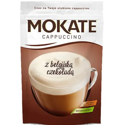 Kawa cappuccino MOKATE czekoladowe 110g