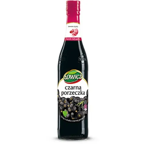 Syrop ŁOWICZ czarna porzeczka 400ml