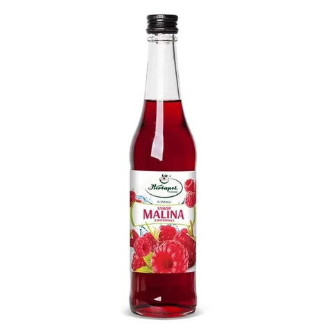 Syrop HERBAPOL malinowy, 420 ml